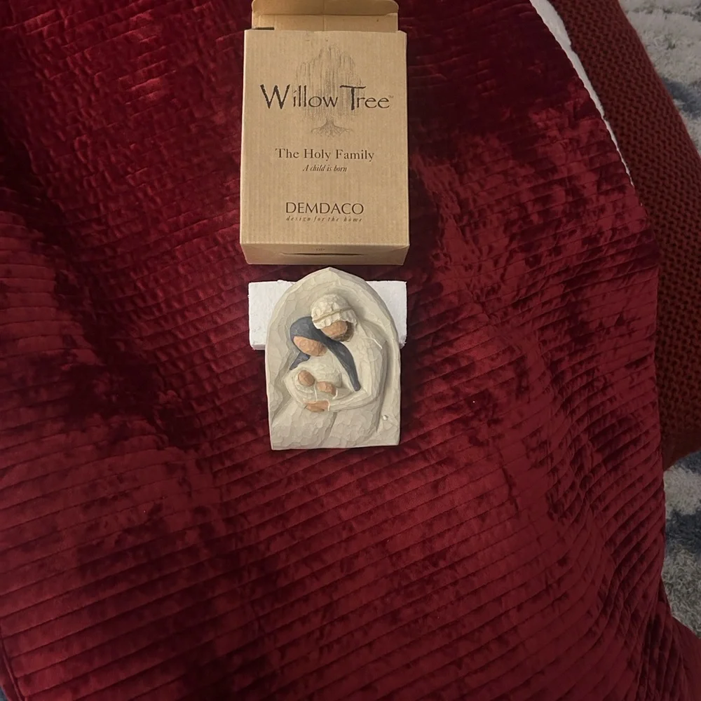 Willow Tree The Holy Family Plaque - Picture 2 of 7